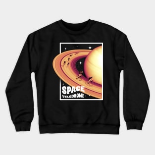 Space Velodrome - Cycling Shirt, Biking T shirt, Bicycle Shirts, Gifts for a Cyclist, Bike Rider Gifts, Cycling Funny Shirt Crewneck Sweatshirt